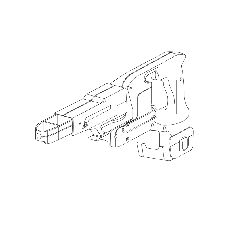 Makita 12V Magazine Screw Gun 2000 RPM including 2 Batteries Trumark